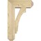 Ekena Millwork Imperial Craftsman Rough Sawn Bracket w/ Offset Brace, Douglas Fir, 6"W x 14"D x 22"H BKT0604X14X22IMP04RDF - alternate 2